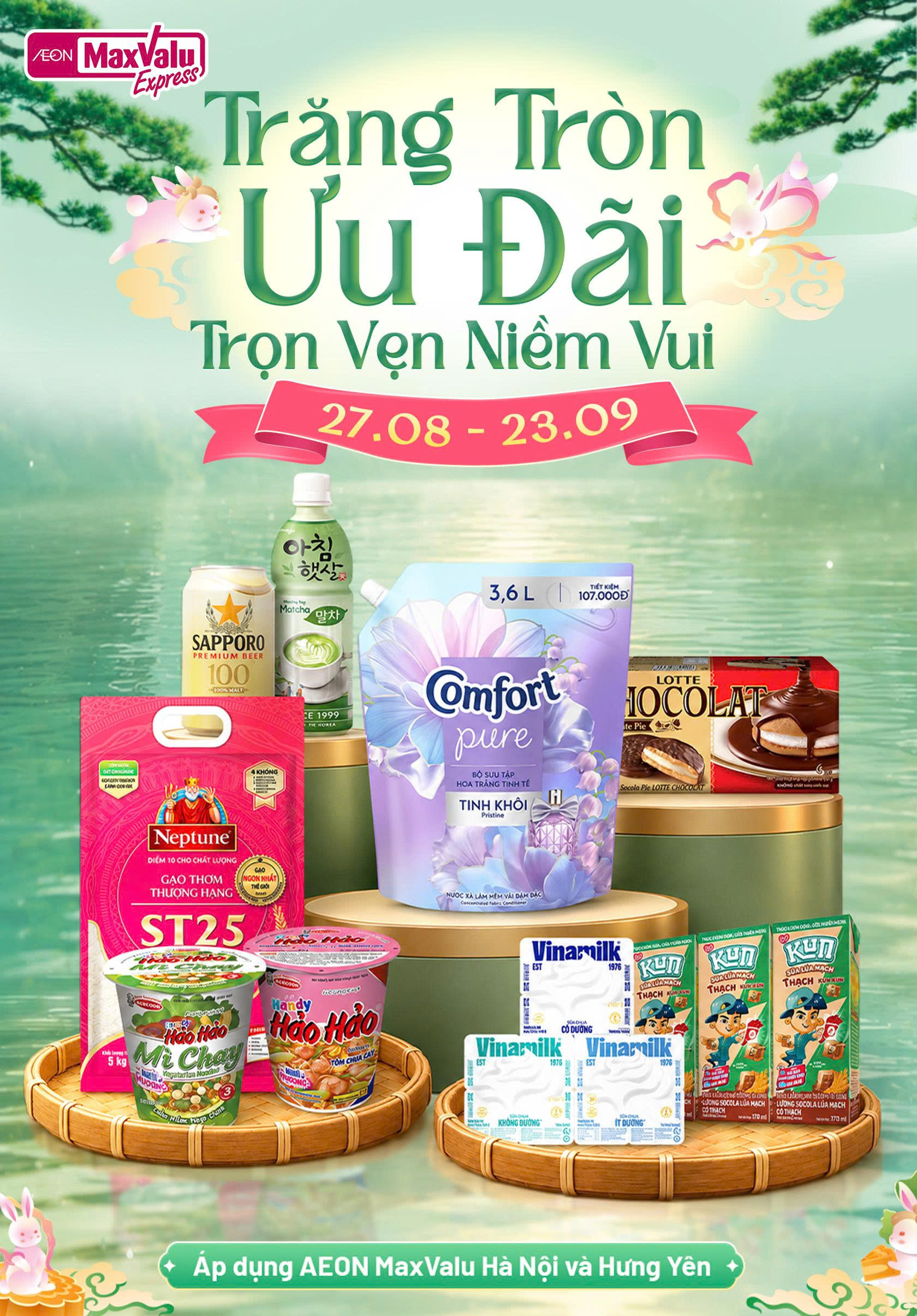 TRĂNG TRÒN ƯU ĐÃI, TRỌN VẸN NIỀM VUI 