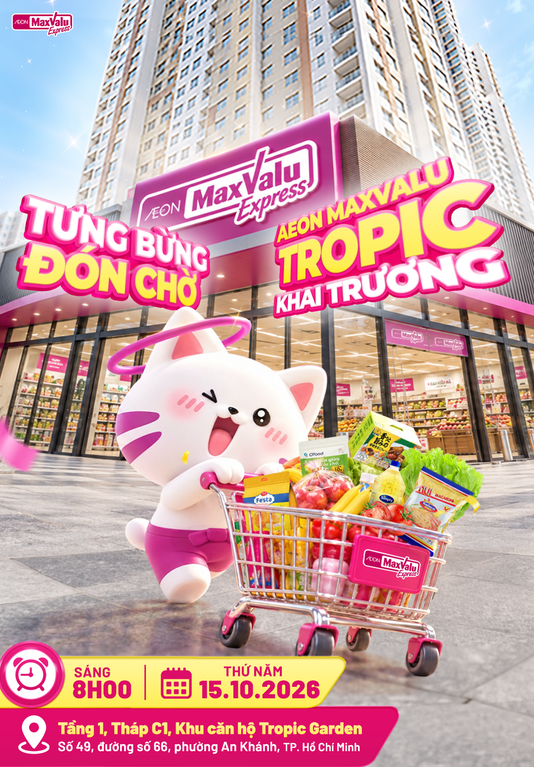 AEON MaxValu Tropic - Siêu thị đến từ Nhật Bản