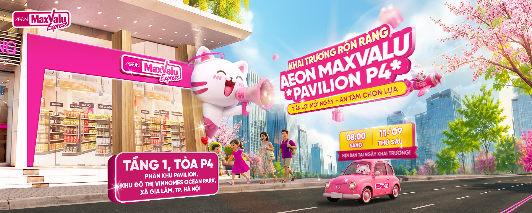 AEON MaxValu Pavilion P4 - Siêu thị đến từ Nhật Bản
