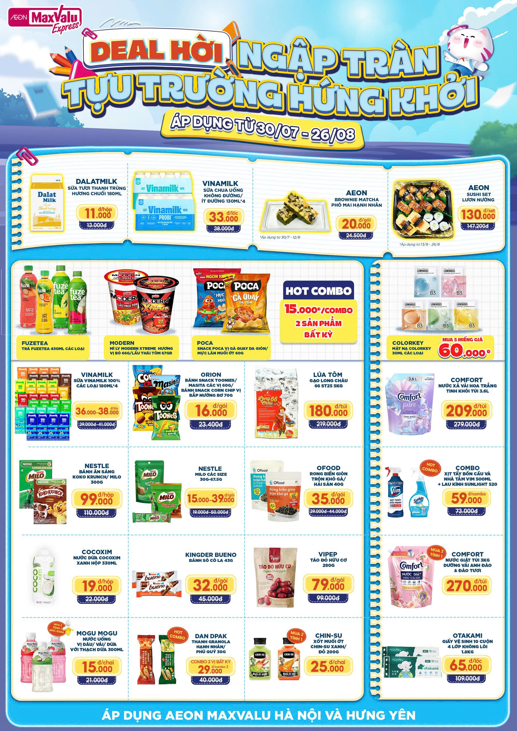 ƯU ĐÃI BACK TO SCHOOL - TIẾP SỨC MÙA TỰU TRƯỜNG 