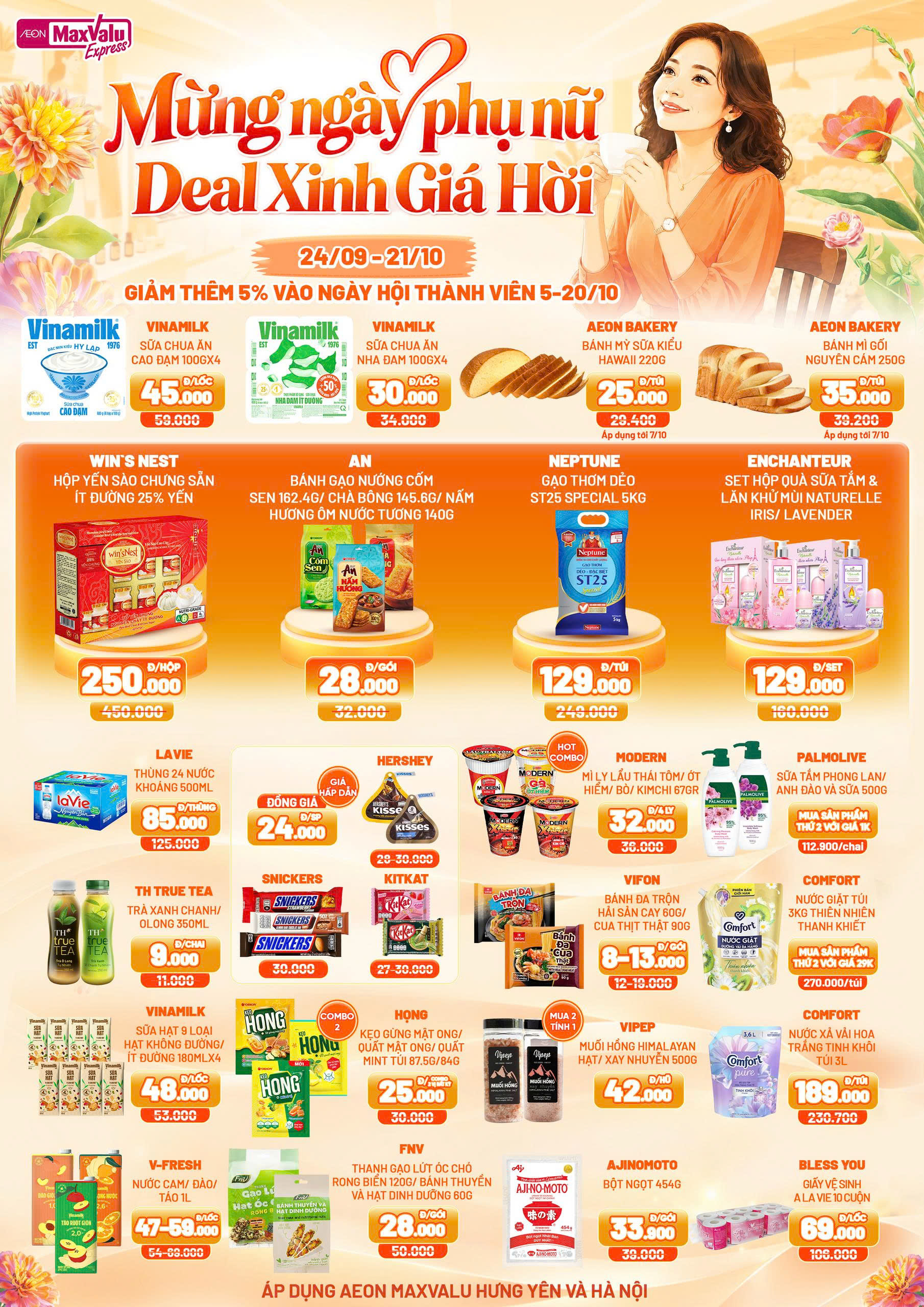 MỪNG NGÀY PHỤ NỮ - GỬI TRAO YÊU THƯƠNG, ƯU ĐÃI NGẬP TRÀN 